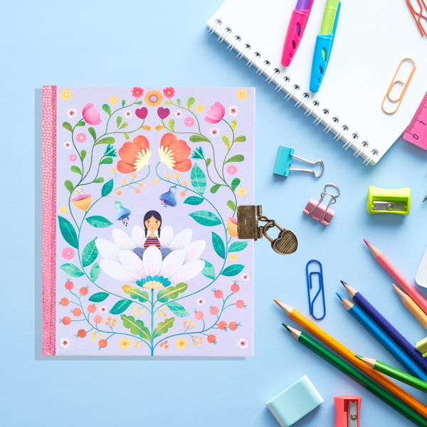 Djeco Secrets Journal - Marie - Freshie & Zero Studio Shop