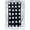 Black and Gray Block Napkins - Set of 4 - Freshie & Zero Studio Shop