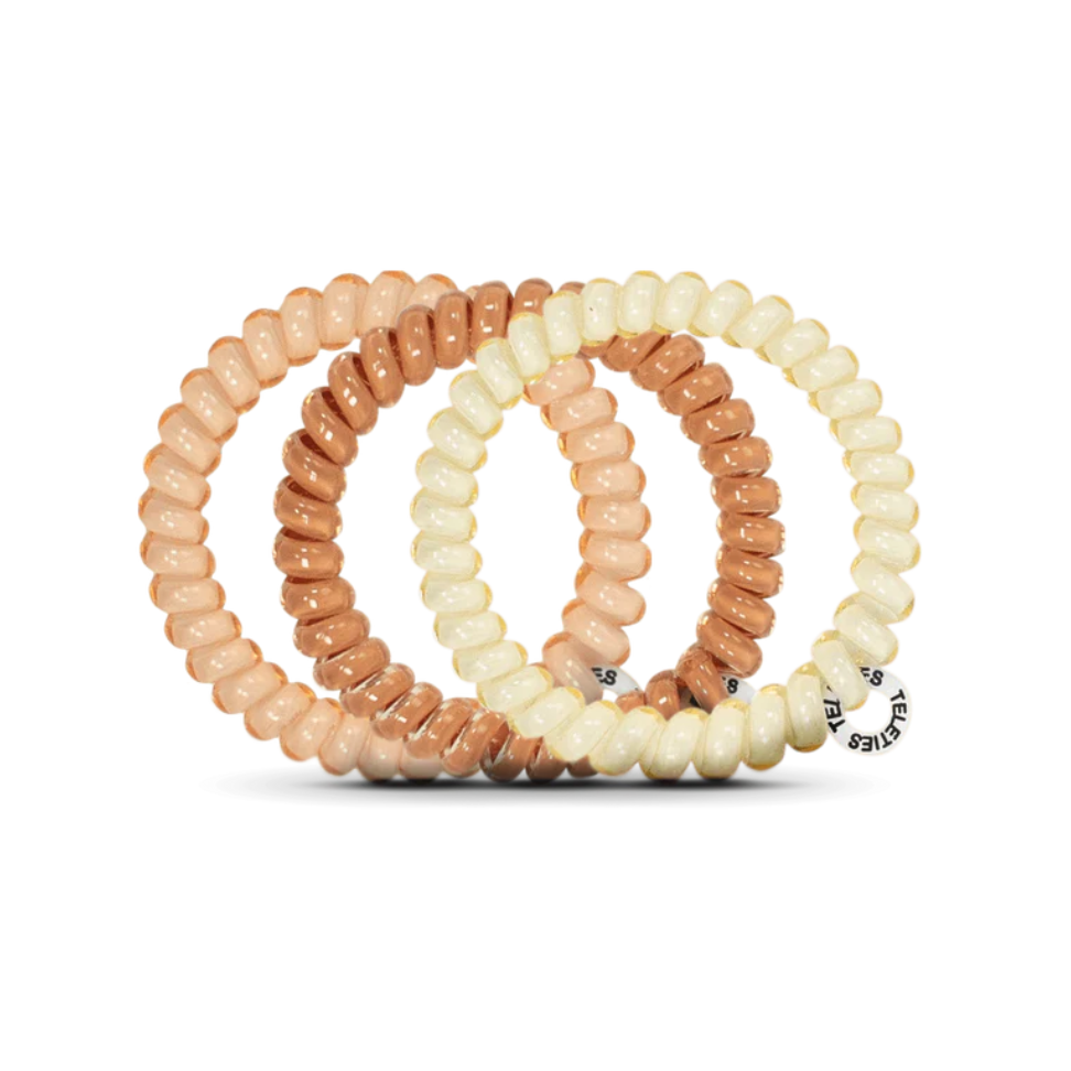 Teleties Small Coil Hair Ties - Set of 3 - Freshie & Zero Studio Shop