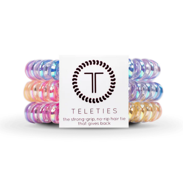Teleties Small Coil Hair Ties - Set of 3 - Freshie & Zero Studio Shop