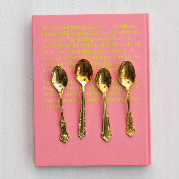 Assorted Embossed Brass Spoon - Freshie & Zero Studio Shop