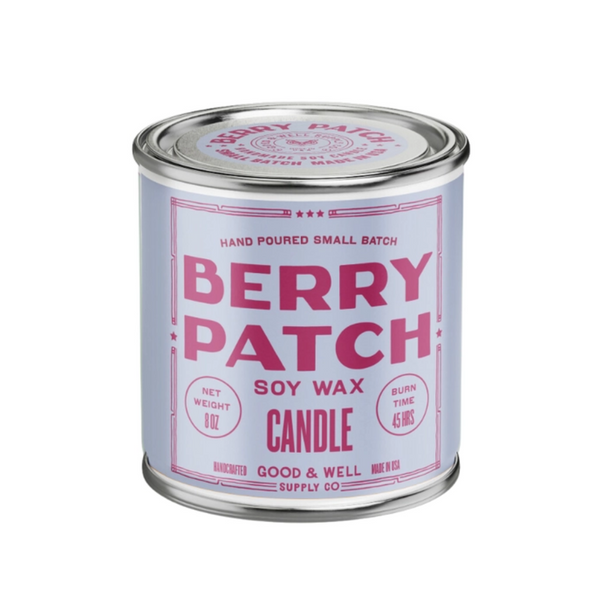 Berry Patch Soy Candle by Good & Well Supply - Freshie & Zero Studio Shop