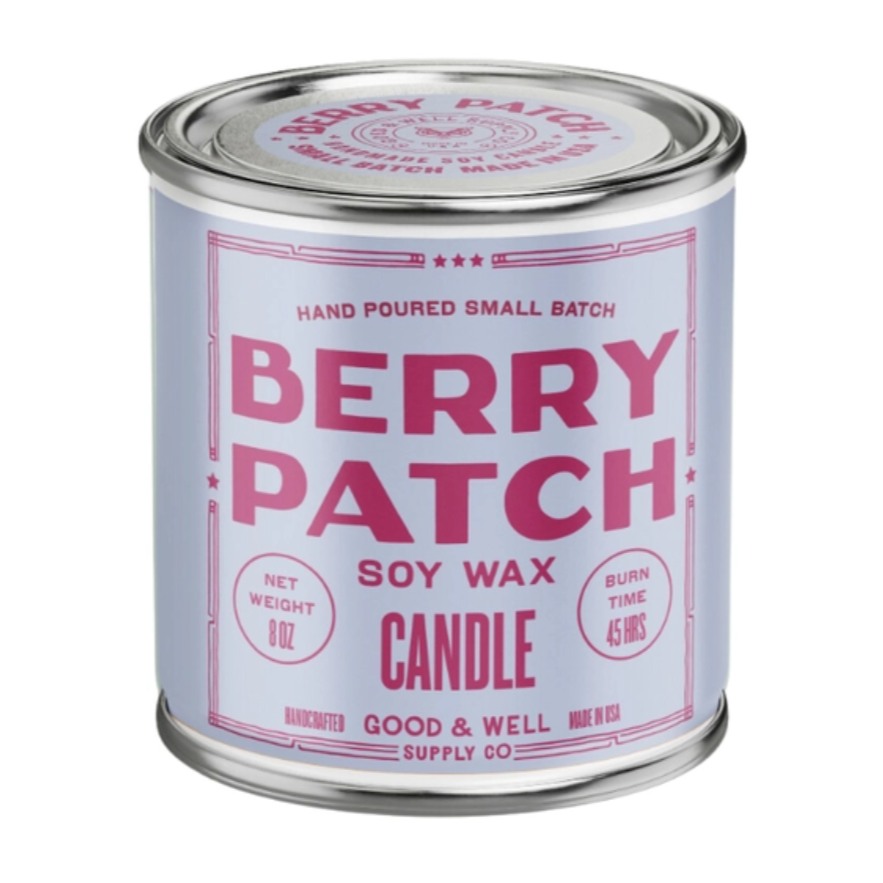 Berry Patch Soy Candle by Good & Well Supply - Freshie & Zero Studio Shop