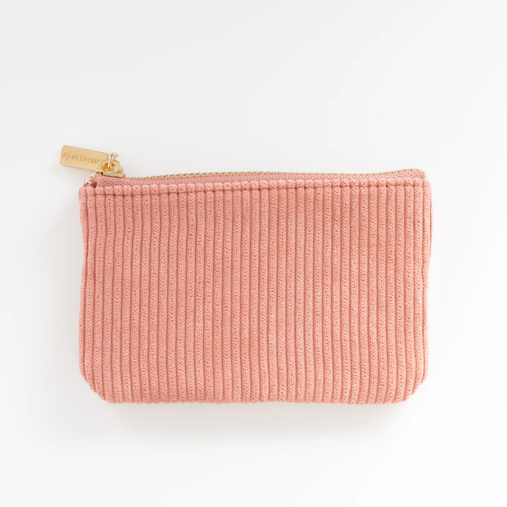 Corduroy Coin Pouch - Peony - Freshie & Zero Studio Shop