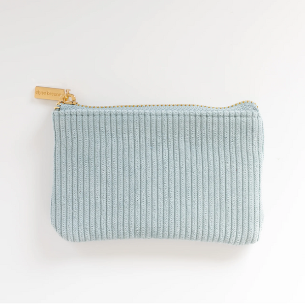Corduroy Coin Pouch - Glacier - Freshie & Zero Studio Shop