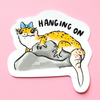 Hang On Gecko Vinyl Sticker - Freshie & Zero Studio Shop