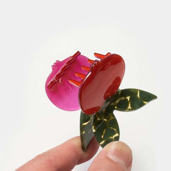 Pomegranate Hair Claw by Winona Irene - Freshie & Zero Studio Shop
