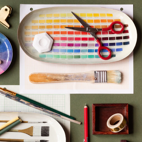 Nomenclature of Colors Oval Trinket Tray - Freshie & Zero Studio Shop