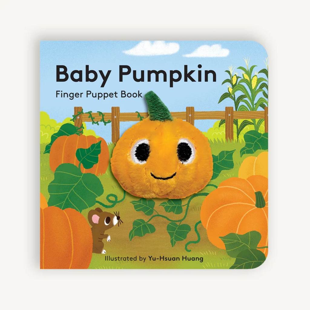 Baby Pumpkin Finger Puppet Board Book - Freshie & Zero Studio Shop