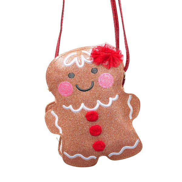 Glitter Gingerbread Kawaii Purse - Freshie & Zero Studio Shop