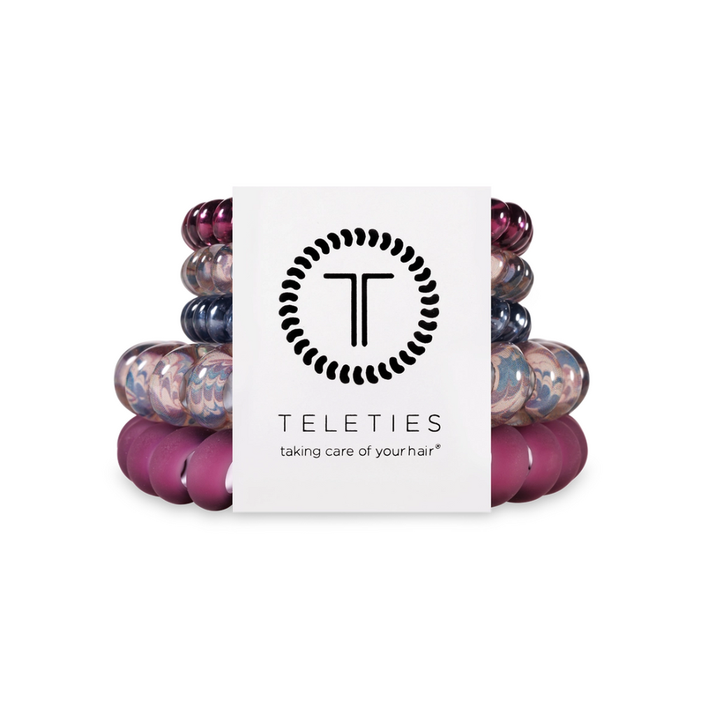 Teleties Mixed Size Coil Hair Ties - Set of 5 - Freshie & Zero Studio Shop