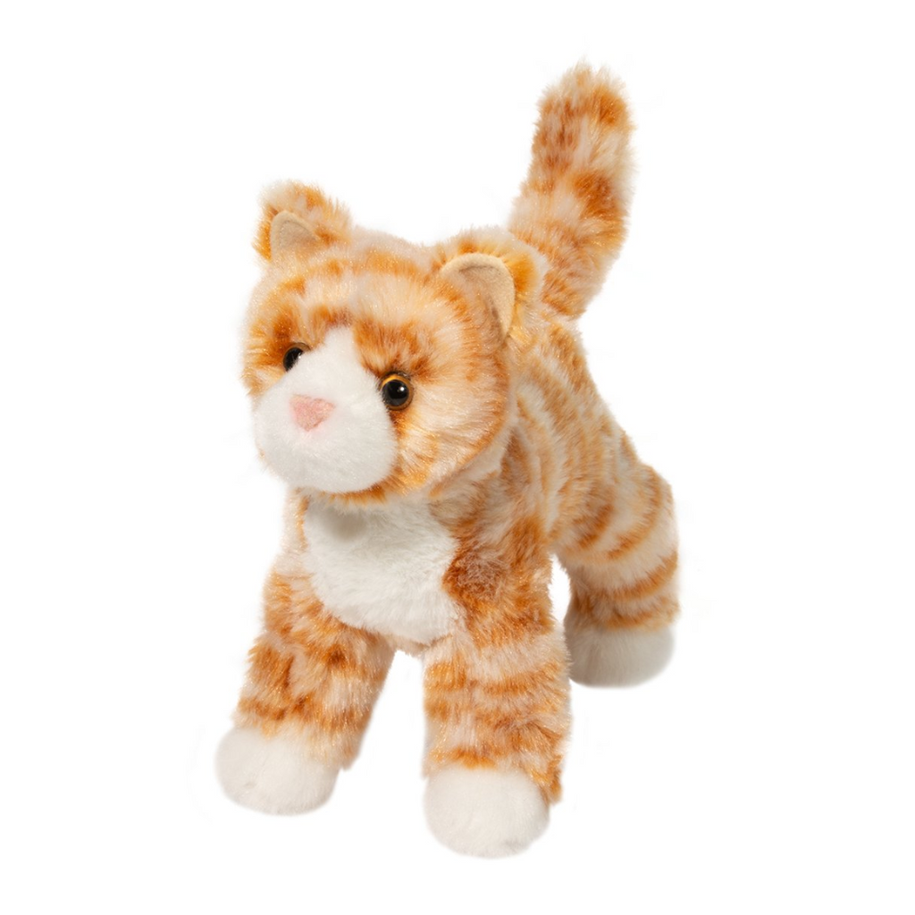 Hally the Orange Striped Cat Plush Toy - Freshie & Zero Studio Shop