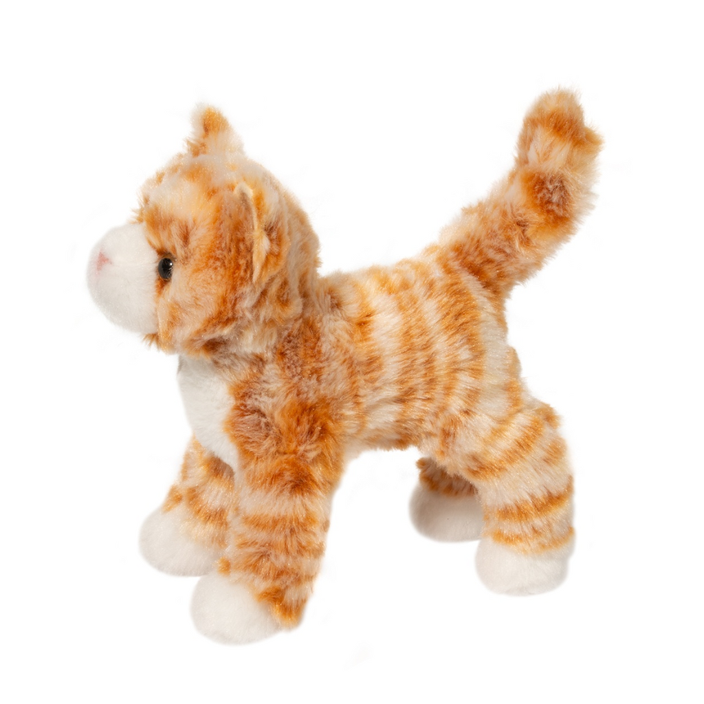 Hally the Orange Striped Cat Plush Toy - Freshie & Zero Studio Shop