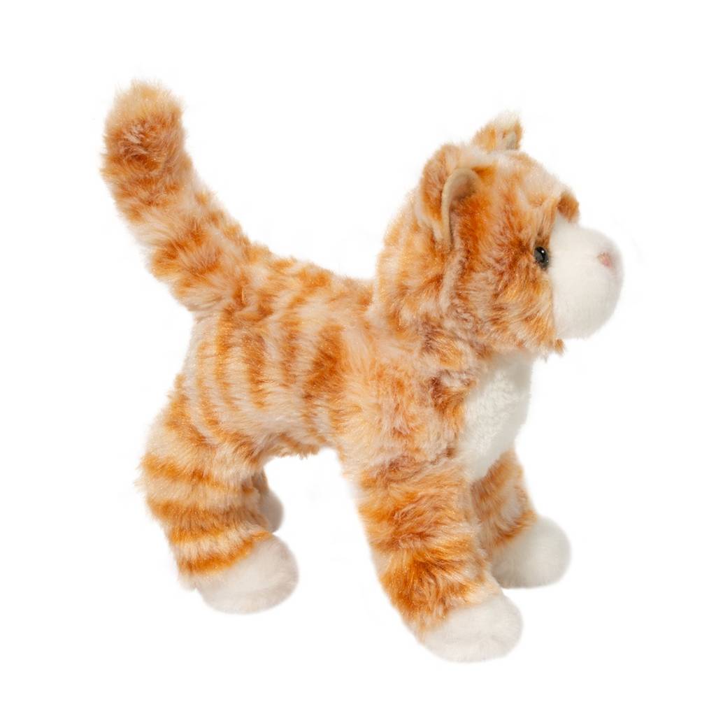 Hally the Orange Striped Cat Plush Toy - Freshie & Zero Studio Shop