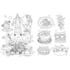 A Million Sea Creatures Coloring Book - Freshie & Zero Studio Shop