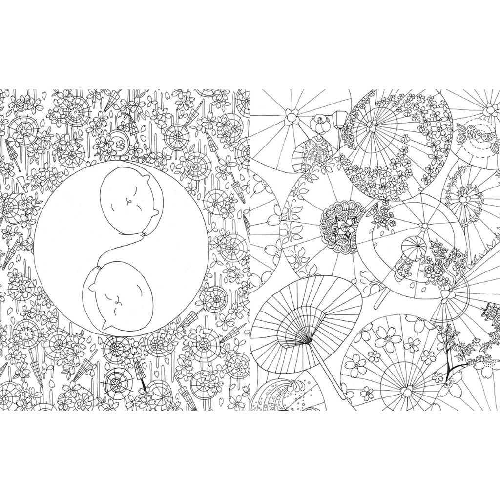 A Million Cats Coloring Book - Freshie & Zero Studio Shop