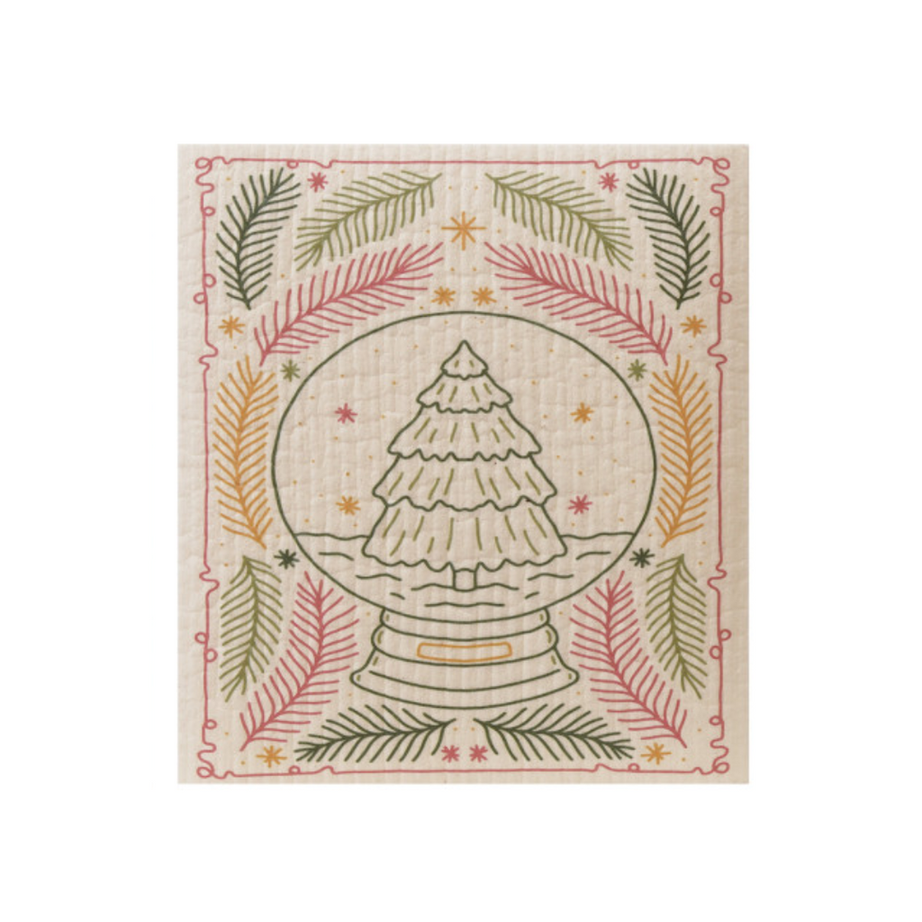 Holiday Themed Reusable Dishcloth | 3 Styles - Freshie & Zero Studio Shop