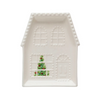 Stoneware Christmas Cottage Plate | 3 Styles - Freshie & Zero Studio Shop