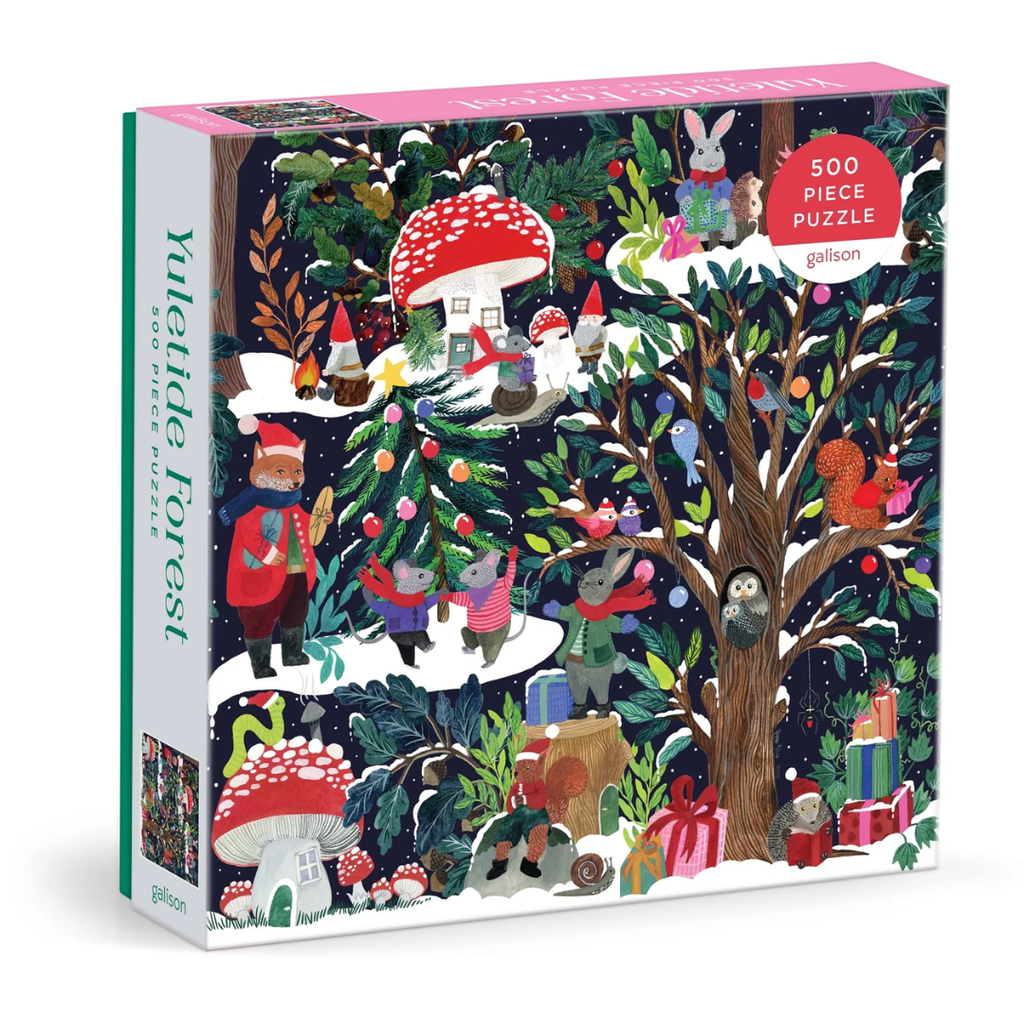 Yuletide Forest 500 Piece Puzzle - Freshie & Zero Studio Shop