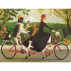 Miss Moon's Bike - 1000 Piece Jigsaw Puzzle - Freshie & Zero Studio Shop