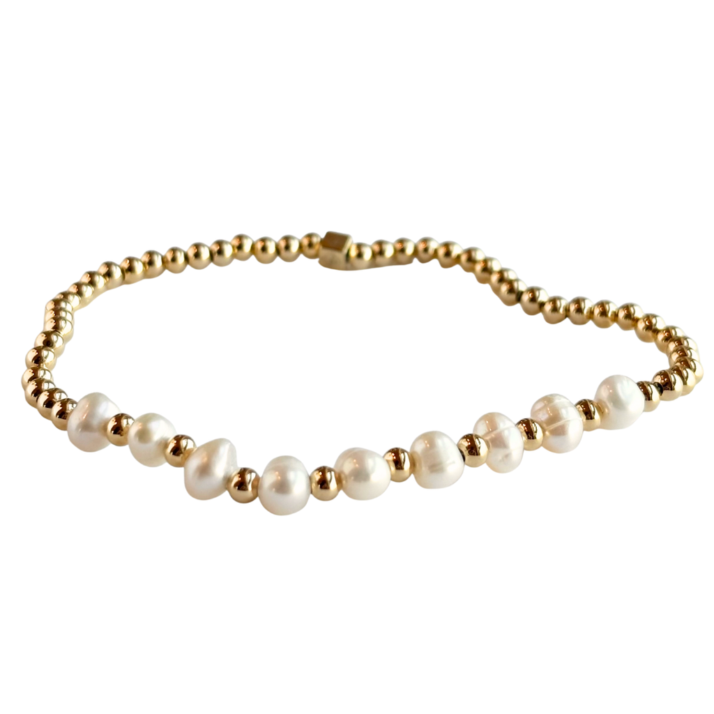 Healing Stone Bracelet Set: Pearl - Freshie & Zero Studio Shop