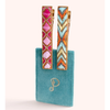 Embroidered Hair Clips - Fuchsia/Summer Deco - Freshie & Zero Studio Shop