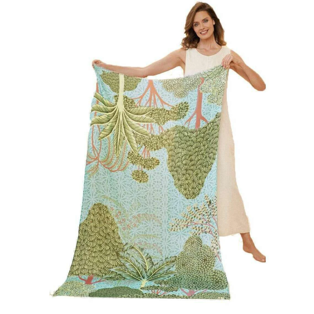 Printed Scarf by Powder - Secret Paradise - Freshie & Zero Studio Shop