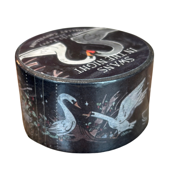 Swans In The Night Washi Tape - Freshie & Zero Studio Shop