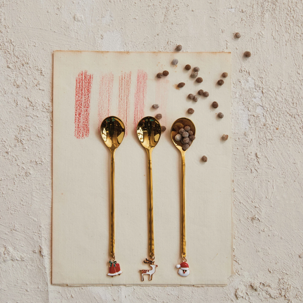 Holiday Charm Mini Spoon - Freshie & Zero Studio Shop