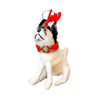 Holiday Outfit Dog Ornaments - Freshie & Zero Studio Shop