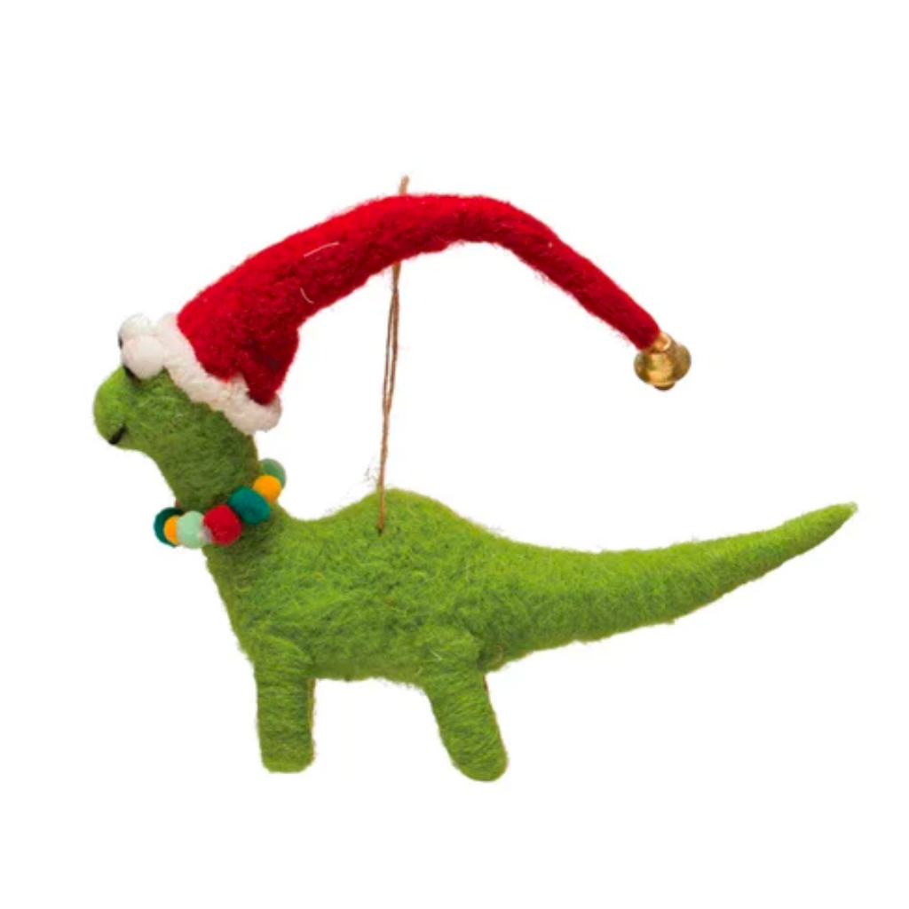 Holiday Dinosaur Ornaments - Freshie & Zero Studio Shop