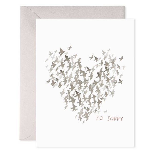 So Sorry Condolence Card by E. Frances Paper - Freshie & Zero Studio Shop