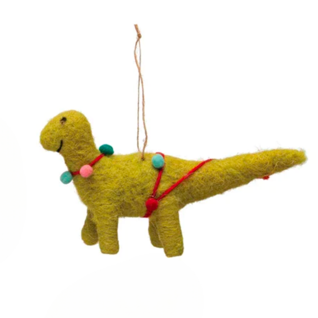 Holiday Dinosaur Ornaments - Freshie & Zero Studio Shop