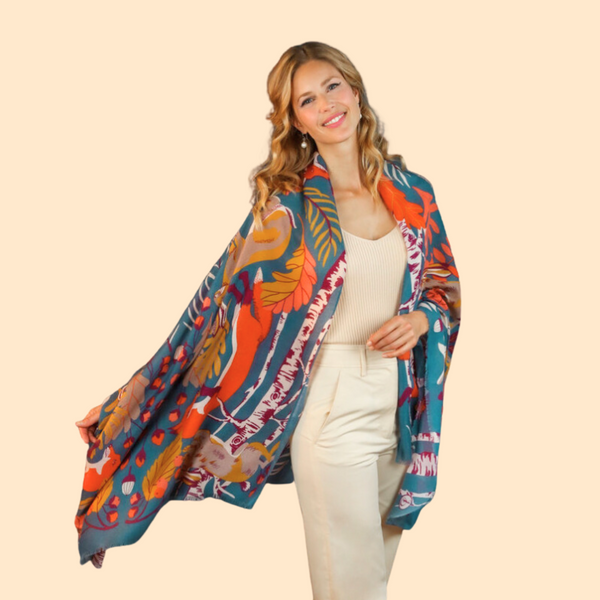 Woodland Kingdom Scarf by Powder Designs - Freshie & Zero Studio Shop
