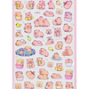 Cute Capybara Puffy Sticker Set - Freshie & Zero Studio Shop