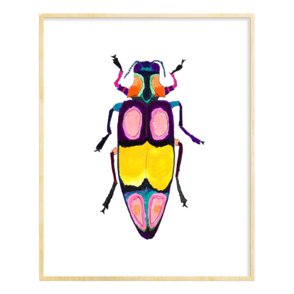 Snoogs & Wilde 5x7 Art Print ~ Beetle #2 - Freshie & Zero Studio Shop