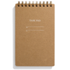 Task Pad Notebook by Shorthand Press: Kraft - Freshie & Zero Studio Shop