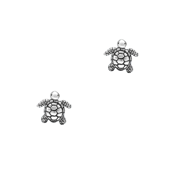 Little Stud Earrings: Sea Turtles - Freshie & Zero Studio Shop