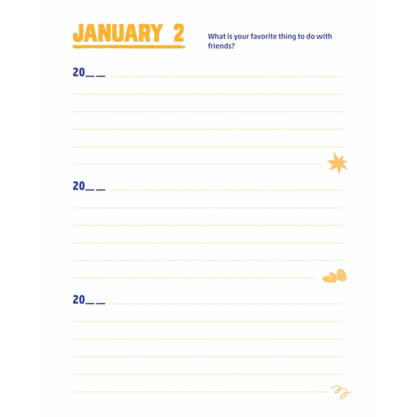 Q&A A Day For Kids: A Three Year Journal - Freshie & Zero Studio Shop