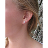 Medium White Pearl Earrings - Freshie & Zero Studio Shop