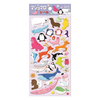 Kawaii Puffy Stickers Sheet: Animals - Freshie & Zero Studio Shop