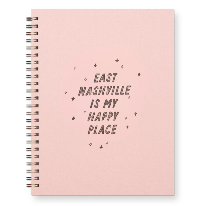 East Nashville: Lined Notebook - Freshie & Zero Studio Shop