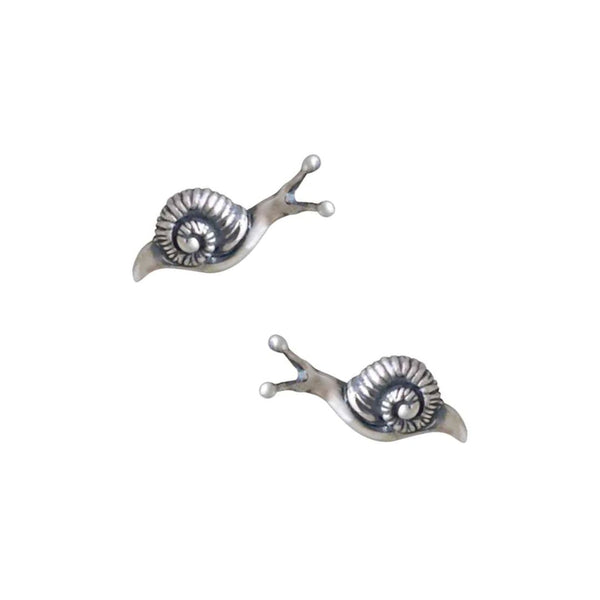 Snail Tiny Stud Earrings - Freshie & Zero Studio Shop