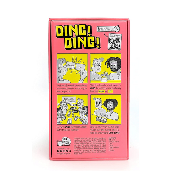 You Can't Say Umm Family Game - Freshie & Zero Studio Shop