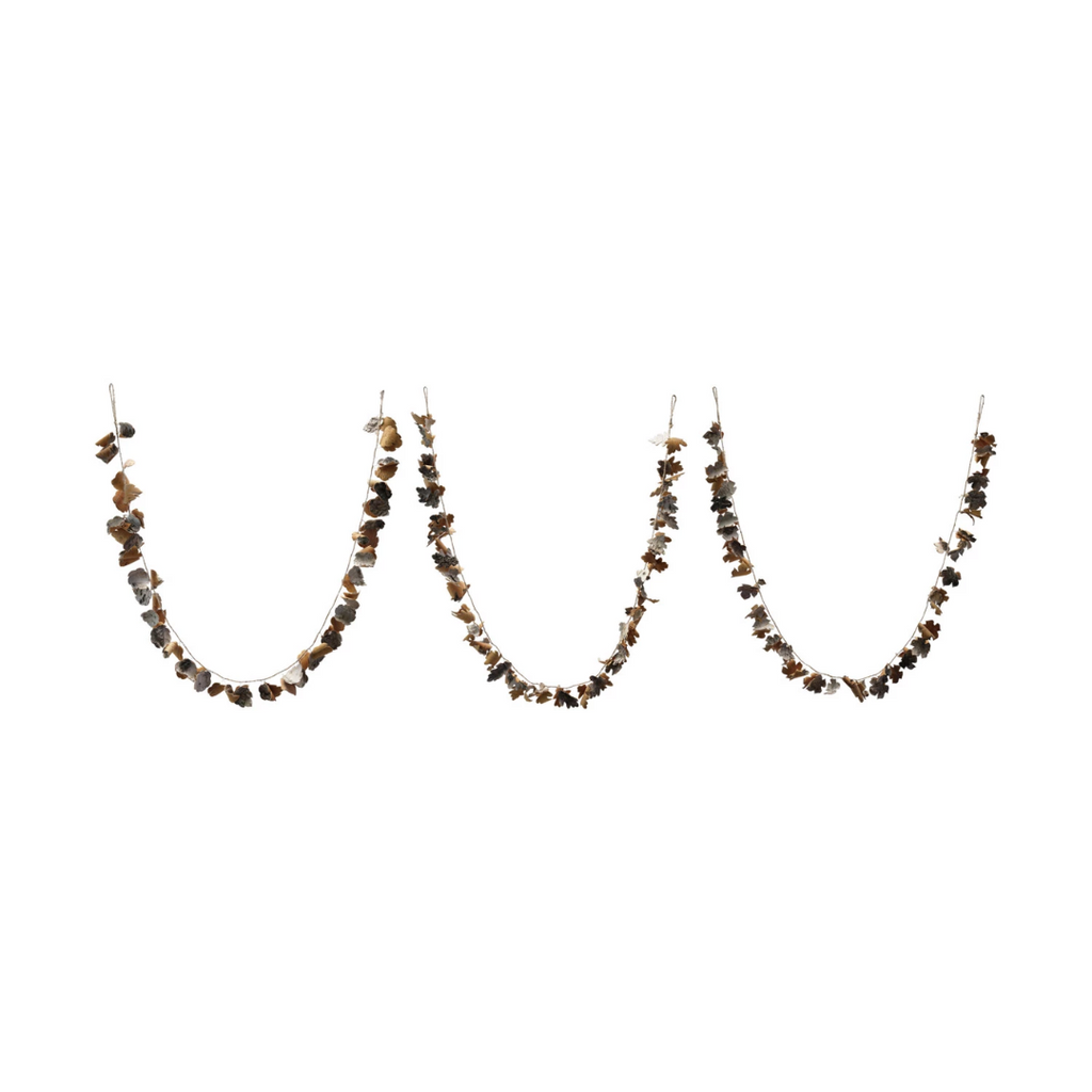 Natural Birch Bark Leaf Fall Garland - Freshie & Zero Studio Shop