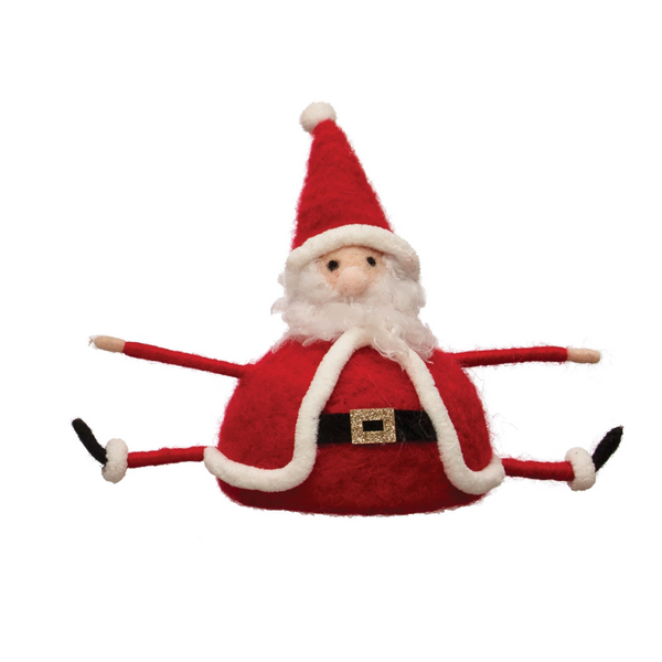 Sitting Santa Christmas Decoration - Freshie & Zero Studio Shop