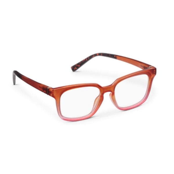 Peepers Reading Glasses: Desert Sunrise Spice/Leopard Tortoise - Freshie & Zero Studio Shop