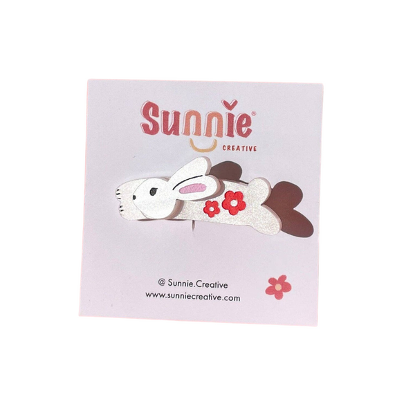 Sunnie Bunny Hair Clip - Freshie & Zero Studio Shop