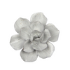 Ceramic Bloom: White Speckled Flower - Freshie & Zero Studio Shop