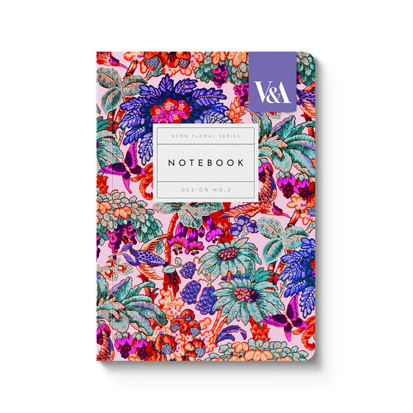 Floral Jungle Small Lined Notebook - Freshie & Zero Studio Shop